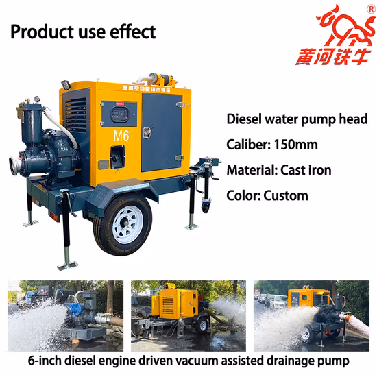8 Inch Self-Priming Diesel Engine Centrifugal Pump, Flood Control Pump, Trash Pump, Drainage Pump, Fire-Fighting Pump, Irrigation Pump, Diesel Water Pump.